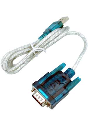 Адаптер (переходник) USB to COM (RS-232) с кабелем