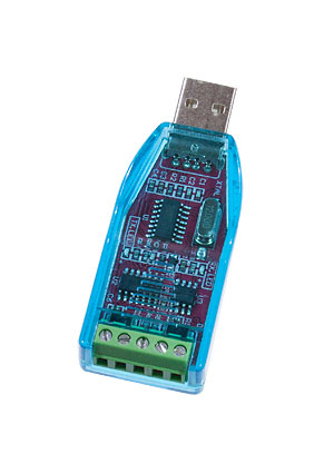 USB-RS485 преобразователь, USB тип А, 0.6-115.2кБс Китай