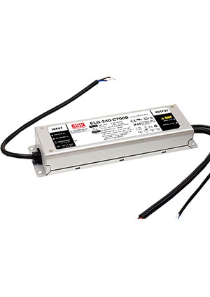 ELG-240-C1050B, AC/DC LED, 114-228В,1.05А,239Вт,IP67 блок питания для светодиодного освещения Mean Well