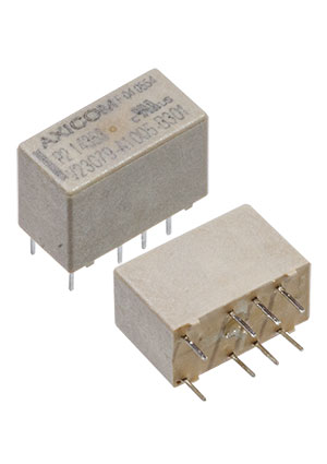 1-1393788-6, Реле сигнальное, 220 VDC Contact Voltage, 250 VAC Contact Voltage, 140 mW Coil Power (D TE Connectivity