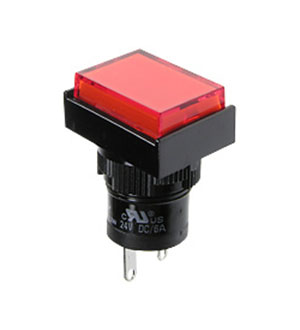 D16PLT1-000KR, индикатор светодиодный красный 24В DECA SwitchLab