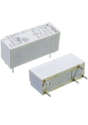 RM12N-3011-25-1018,  18VDC 1 Form C 250VAC/8 RELPOL