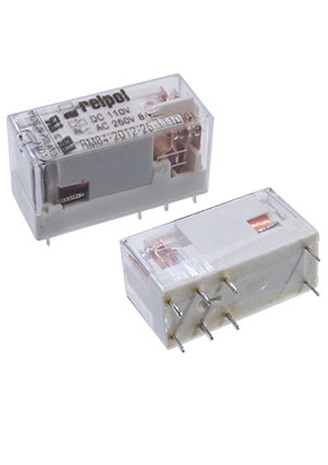 RM84-2012-25-1005-01,  5VDC 2 Form C 300VAC/8 RELPOL