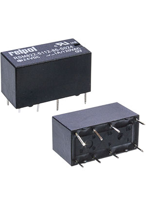 RSM822N-2112-85-S005, 852705,  5VDC 2 Form C 125VAC/3 RELPOL