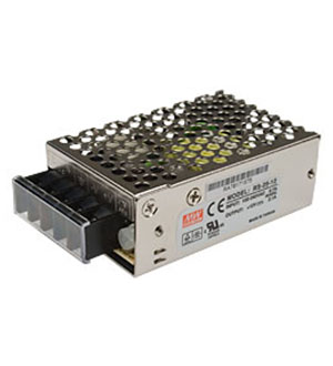 RS-25-3.3, AC-DC, 25,  88 264 AC, 47 63 / 125 373  DC,  3.3/6A, .  2.85 3.6  MEAN WELL